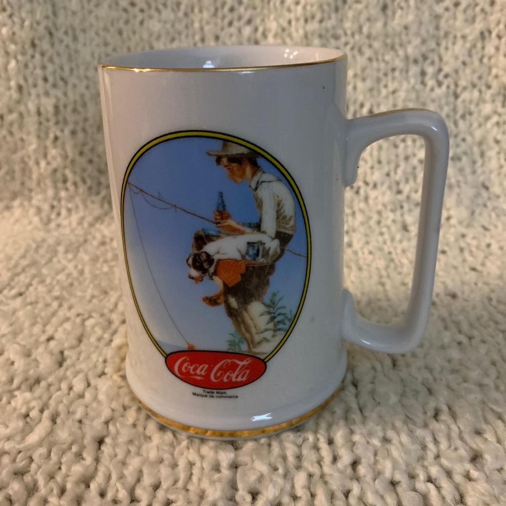 Coca Cola Norman Rockwell mug.